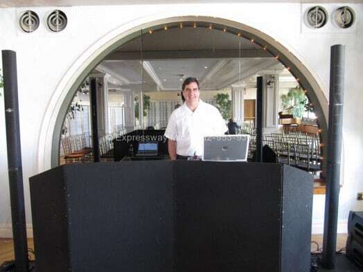 dj Dave Swirsky pre reception.