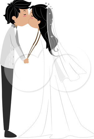 asian american bride and groom