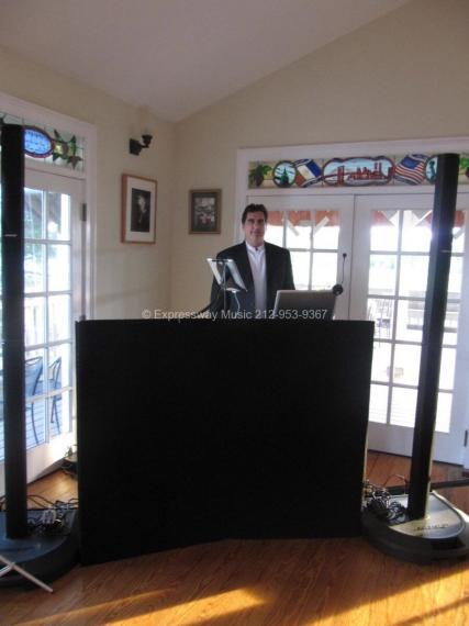 Laurel lake vineyard wedding with DJ Dave Swirsky