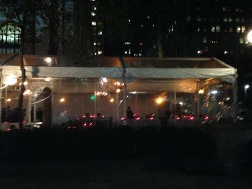 Bryant Park Grill party