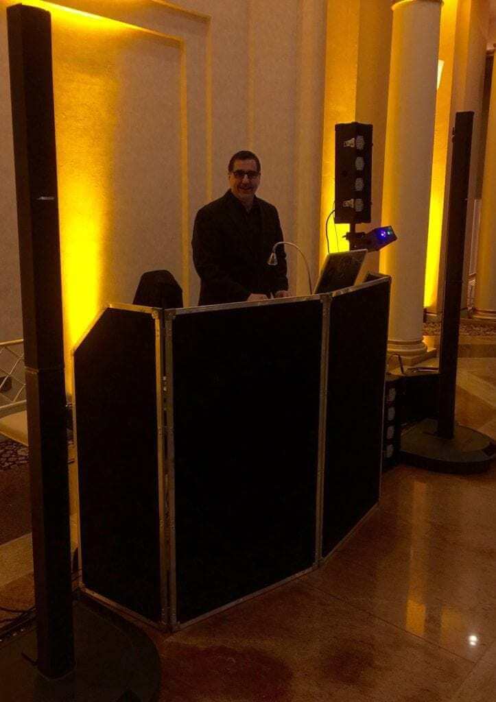 DJ Set Up at Glen Island