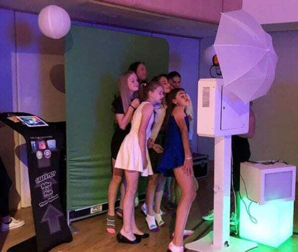 Gif Photo Booth Bar Mitzvah kids enjoying Expressway Music Gif photo booth