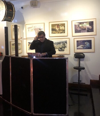 society dj DJ Dave Swirsky at Society of Illustrators wedding