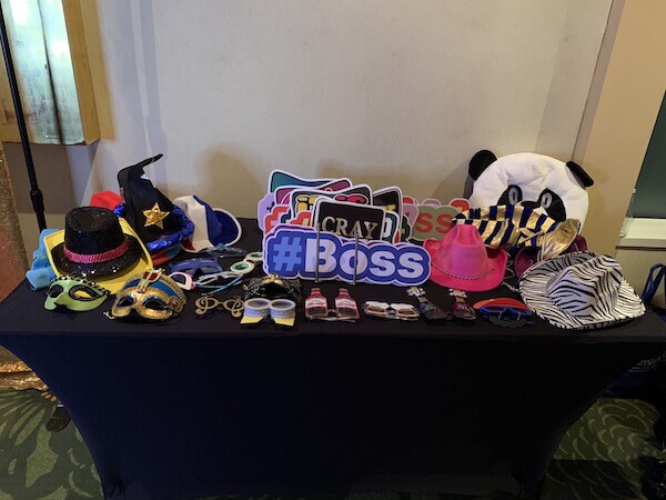 Hotel Staff Event Photo Booth Props NYC
